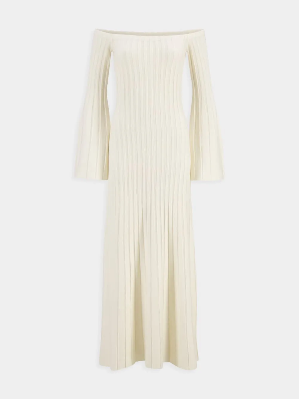 Off-Shoulder Menil Long Dress