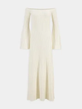 Off-Shoulder Menil Long Dress