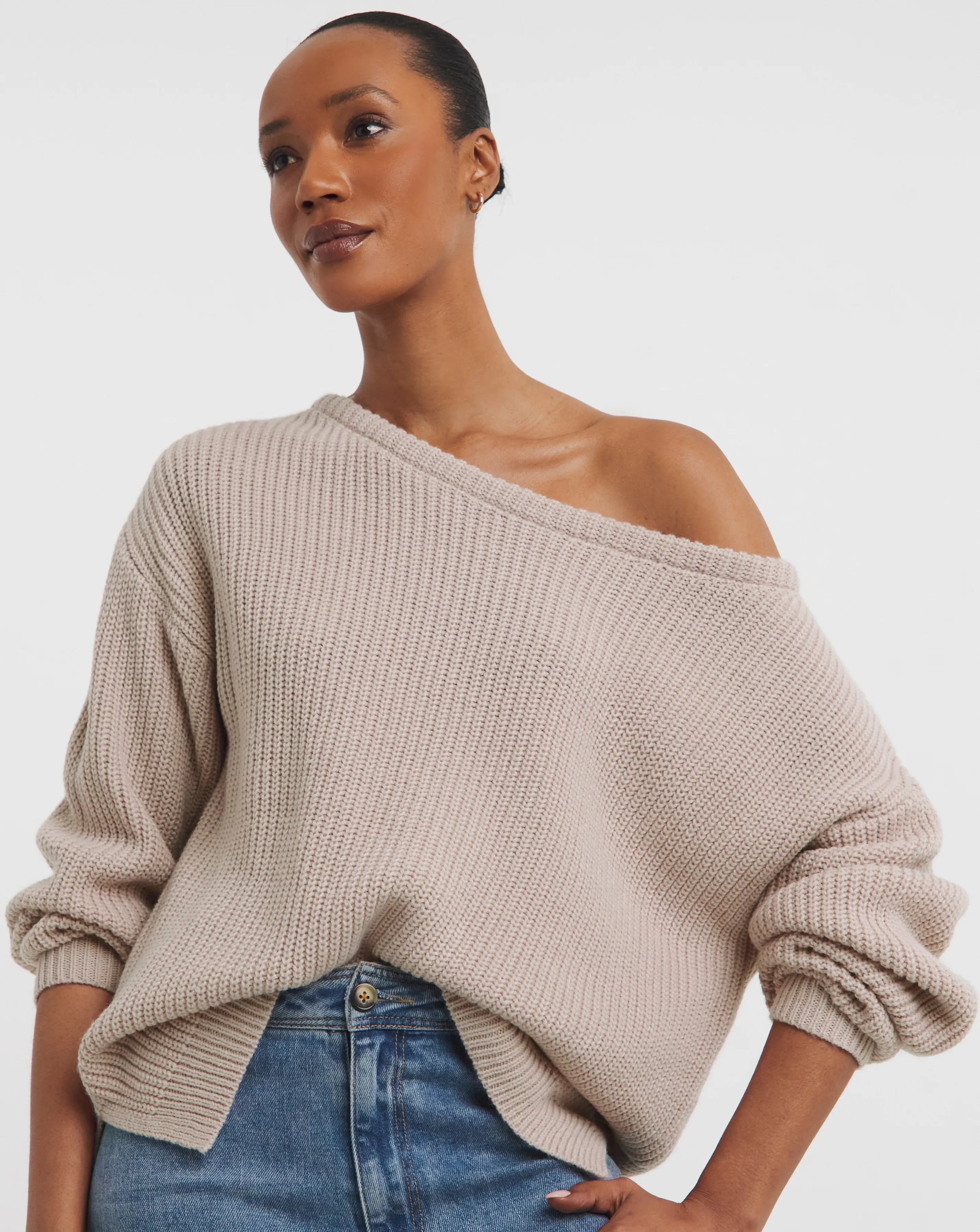 Off The Shoulder Jumper