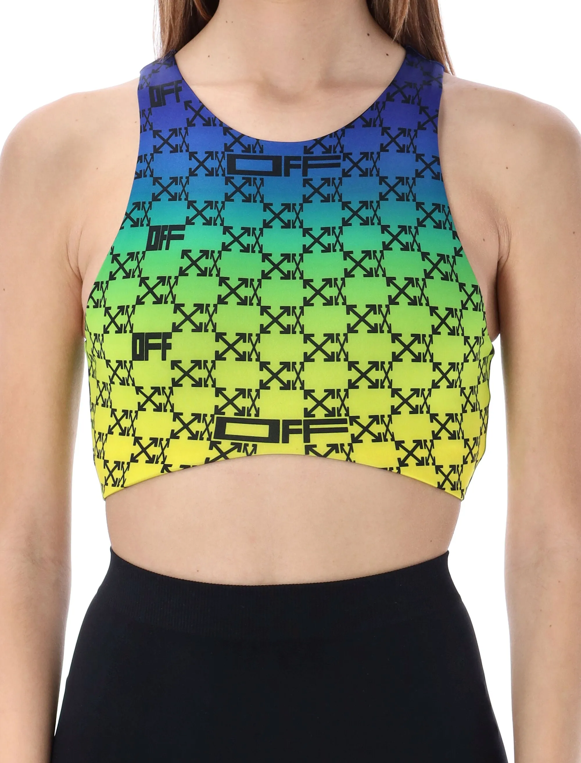 Cropped Sports Bra