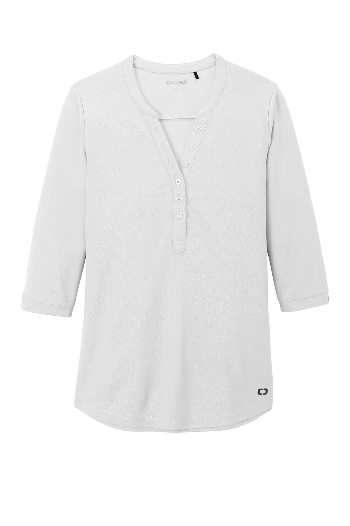 OGIO Ladies Jewel Henley