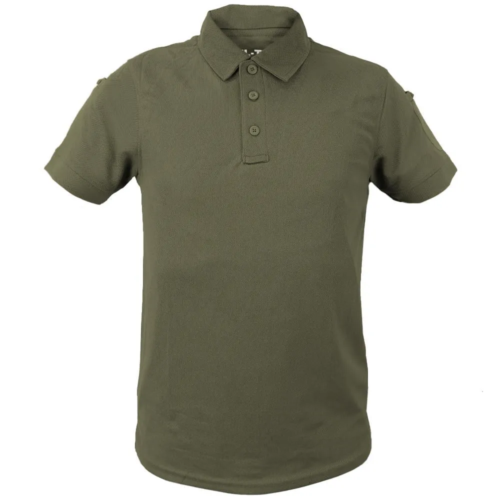 Olive Drab Tactical Polo Shirt