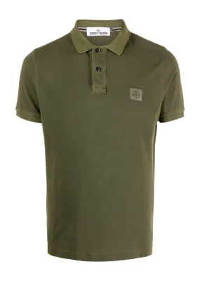 Olive Polo by Stone Island