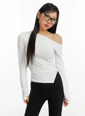 Asymmetrical One-Shoulder CF408 Top