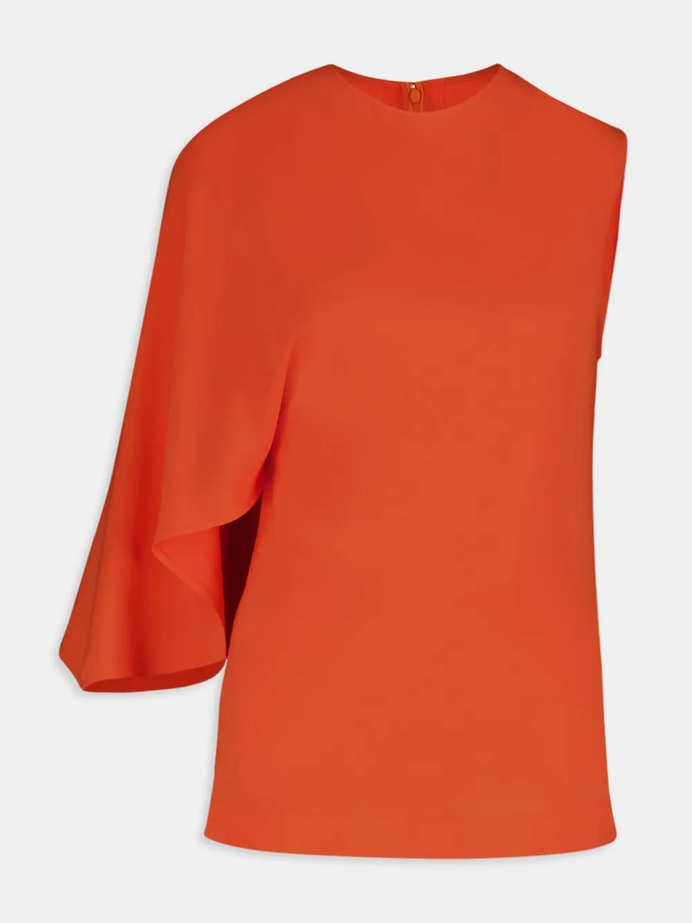 Orange One-Shoulder Top