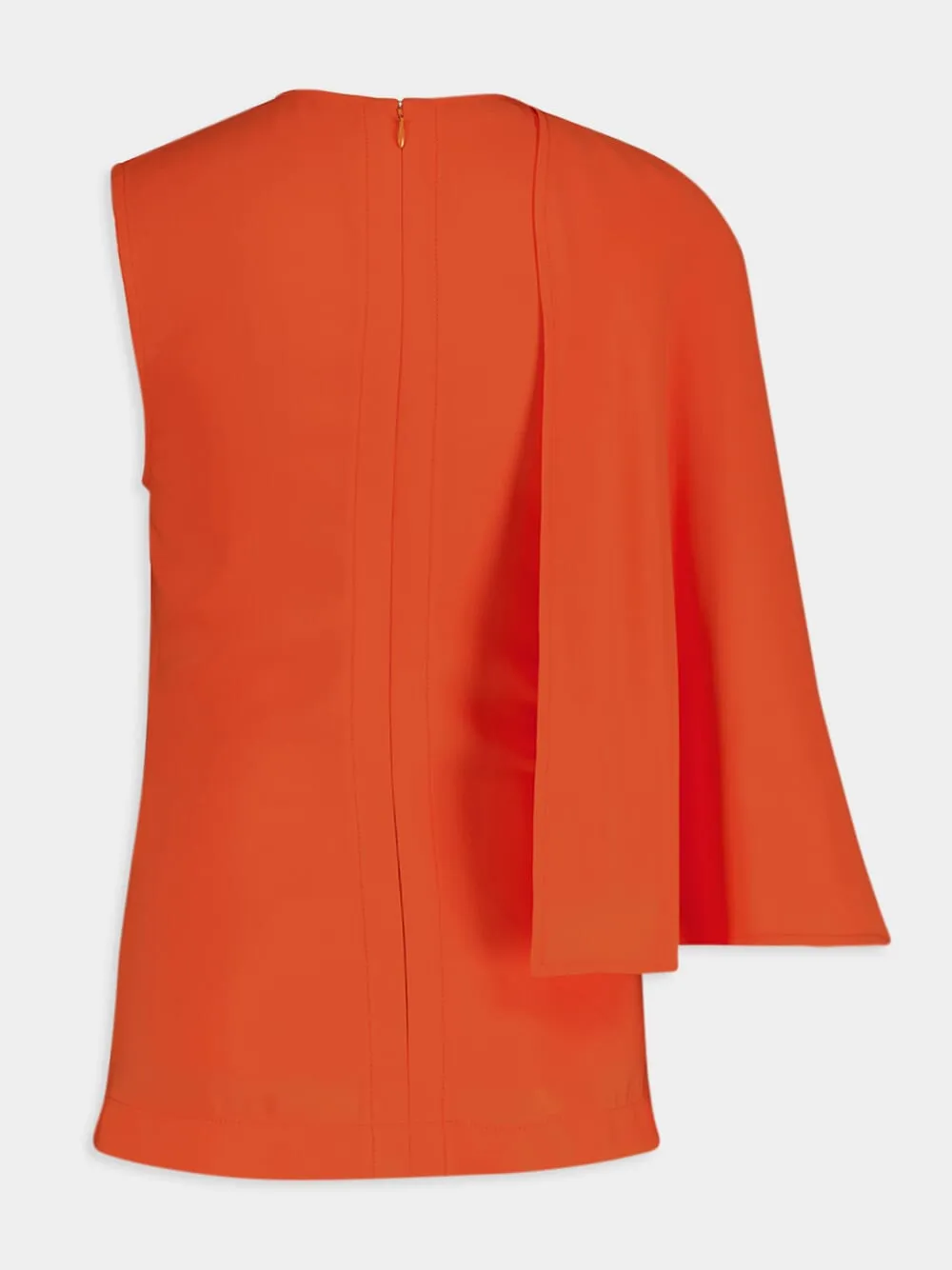 Orange One-Shoulder Top