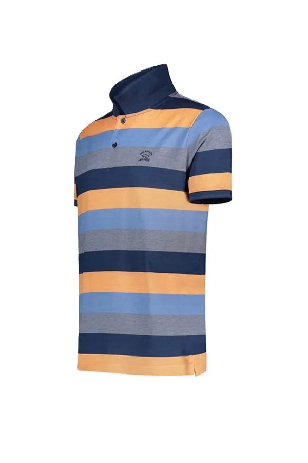 Paul & Shark Bar Stripe SS Polo Multi