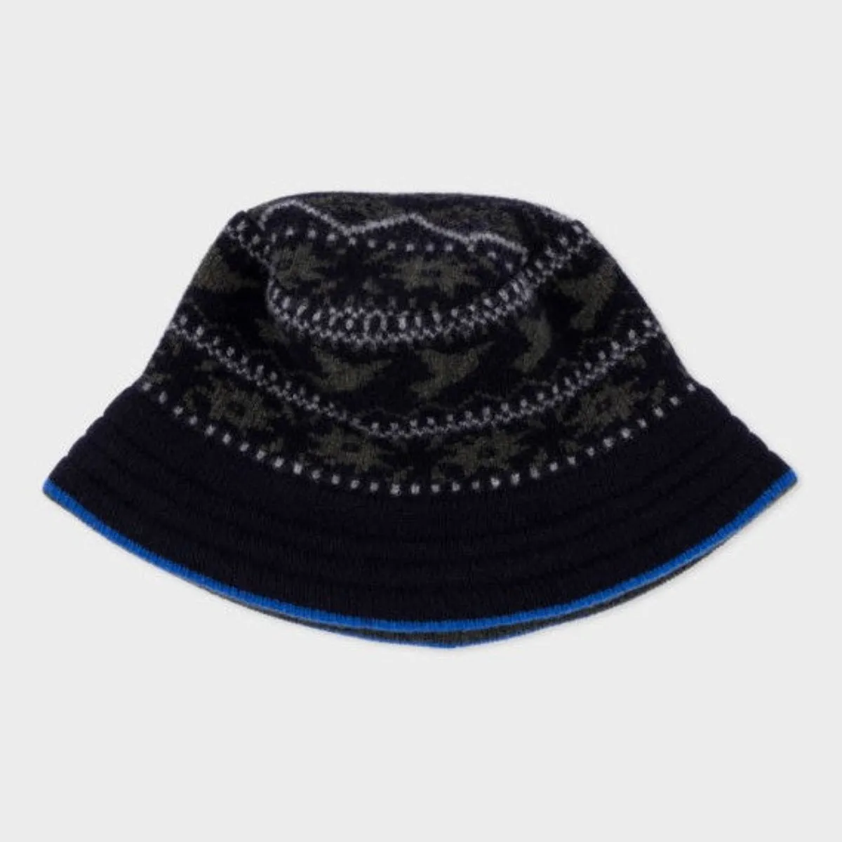 Paul Smith Men's Fairisle Bucket Hat