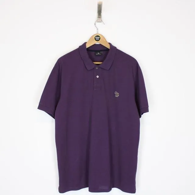 Paul Smith Zebra Badge Polo Shirt XXL