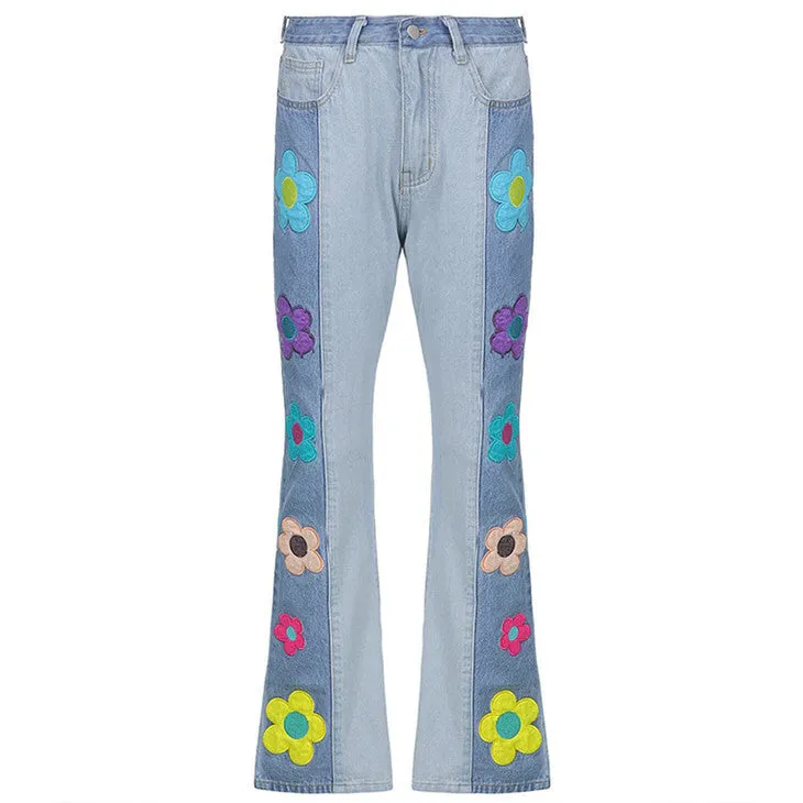 Peace & Petals Indie Kid Jeans