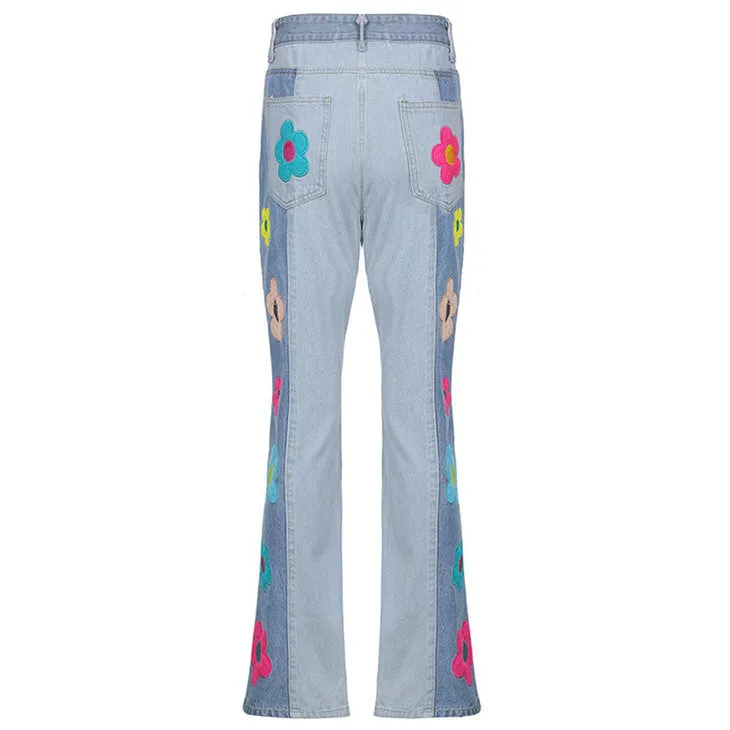 Peace & Petals Indie Kid Jeans