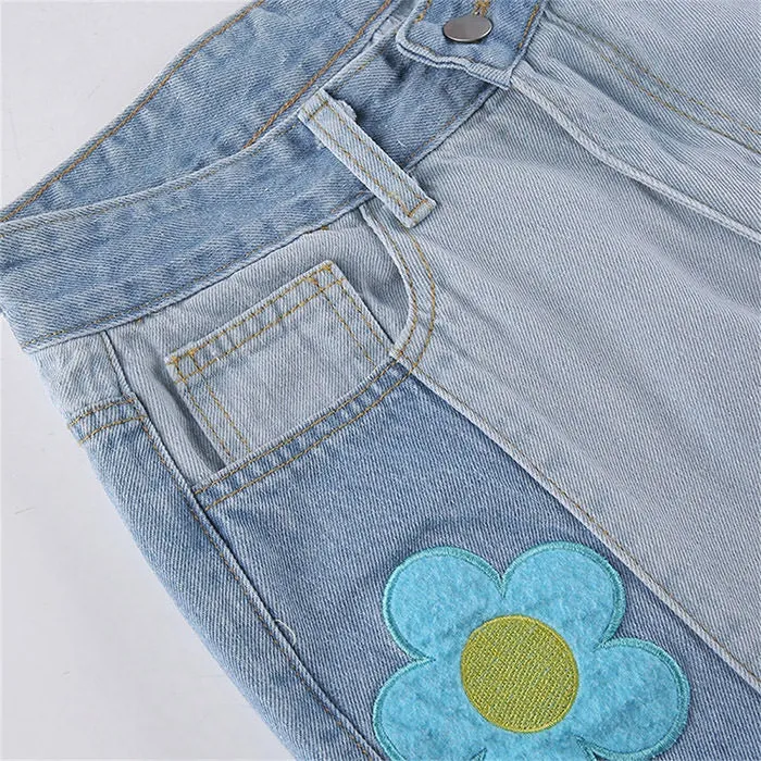 Peace & Petals Indie Kid Jeans