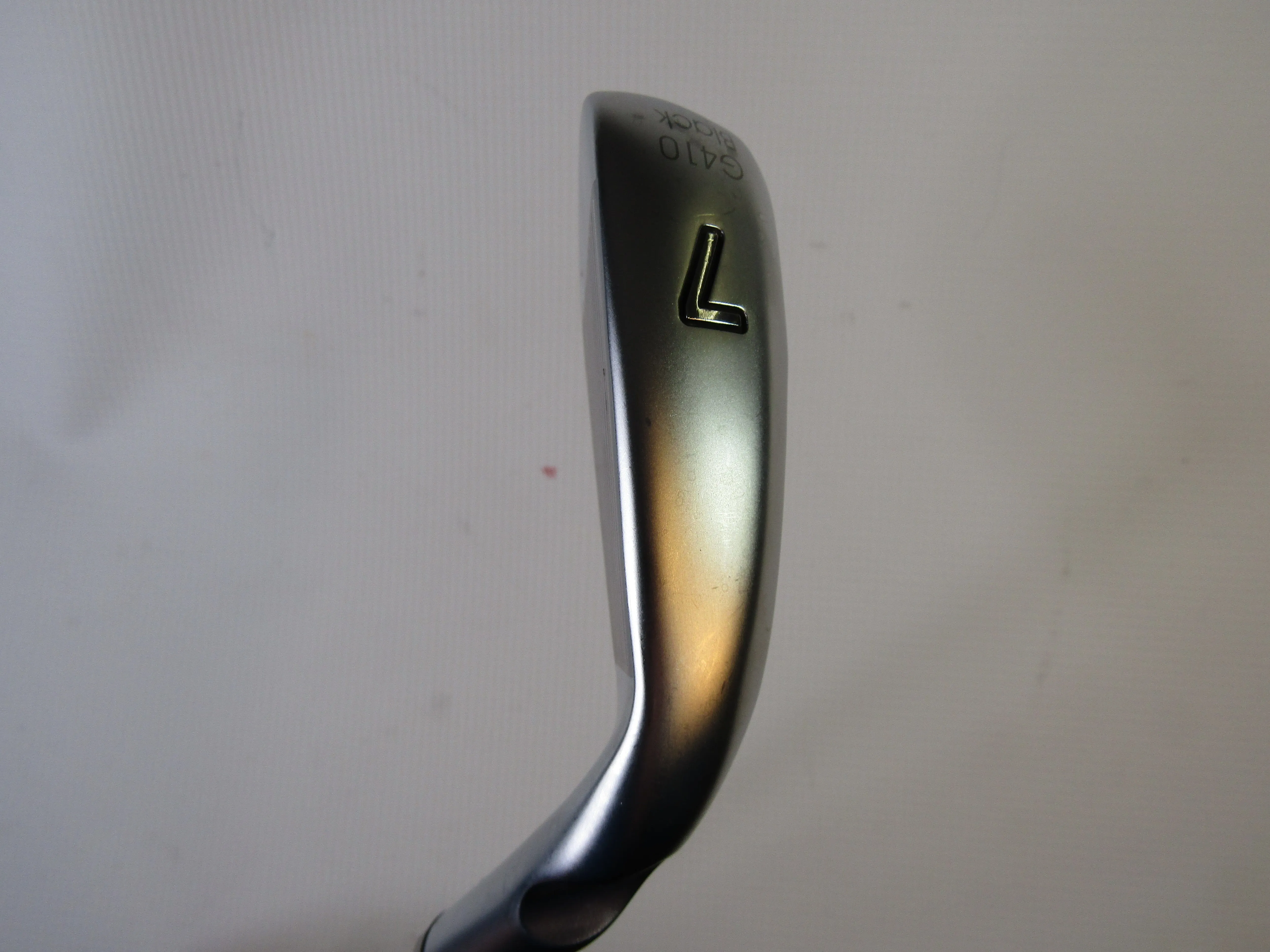 Ping G410 Demo #7 Iron Black Dot TFC 149 Stiff Graphite Shaft Men's Left