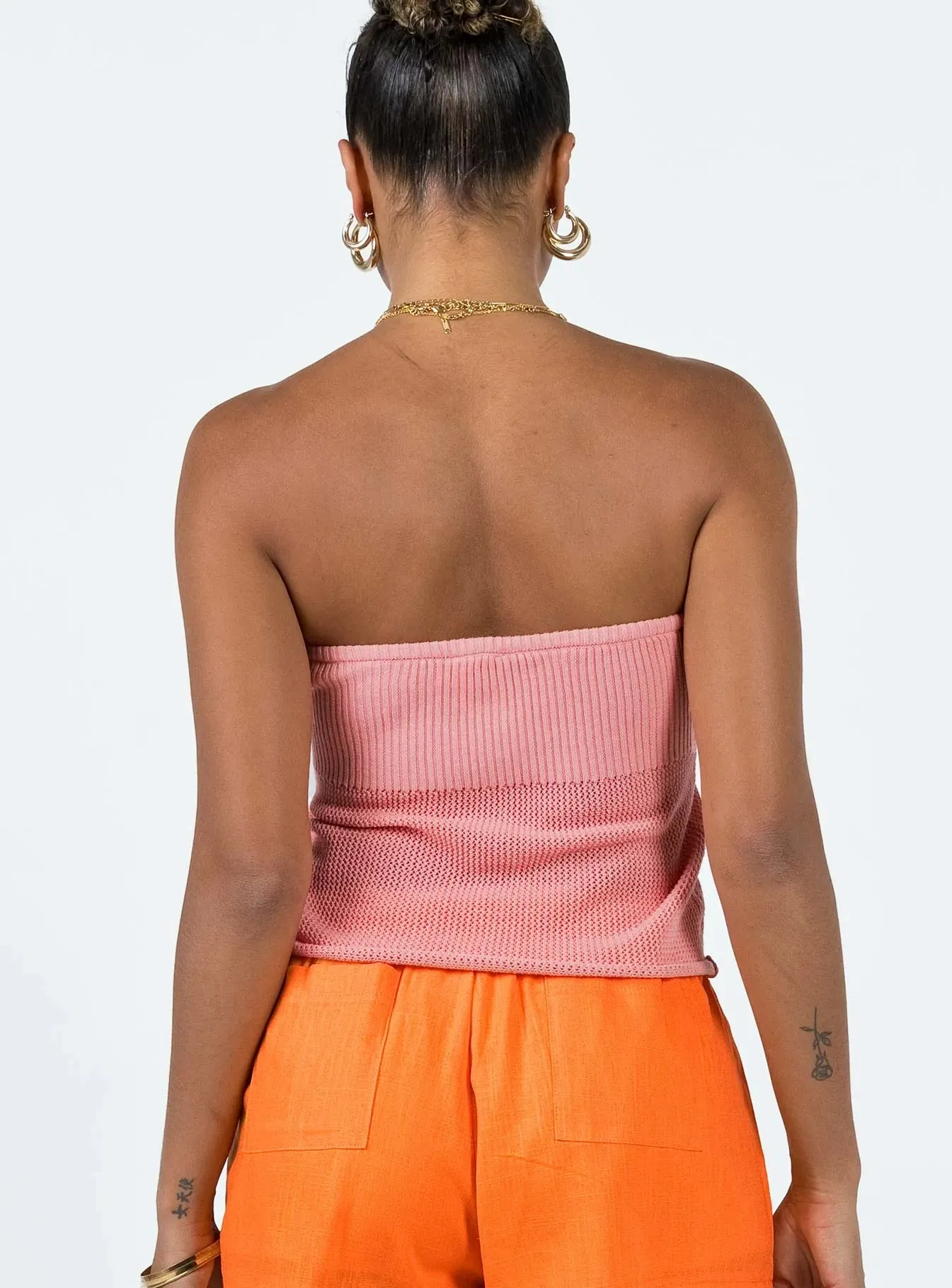 Pink Tube Top by Lyndell