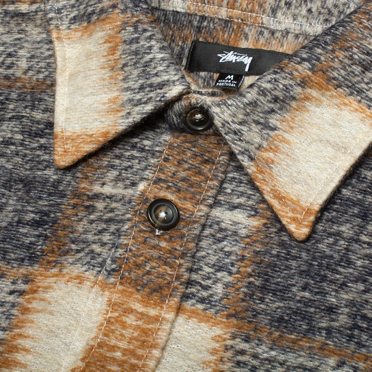 Plaid Knit Shirt