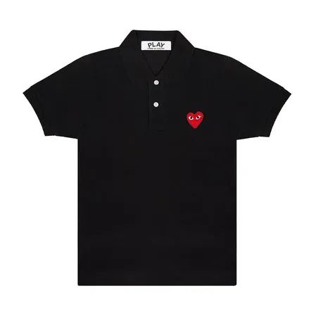 Play Comme des Garons Polo Shirt (Black)