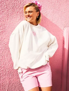 Polly Pocket x Skinnydip Poster Sweatshirt In Ecru