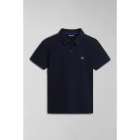 Women's Blue Short Sleeve Polo