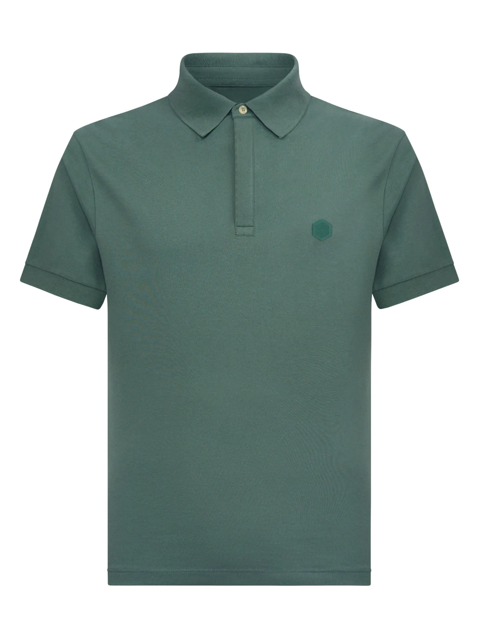 Polo Dark Forest Eco Cotton Piquet Stretch Polo