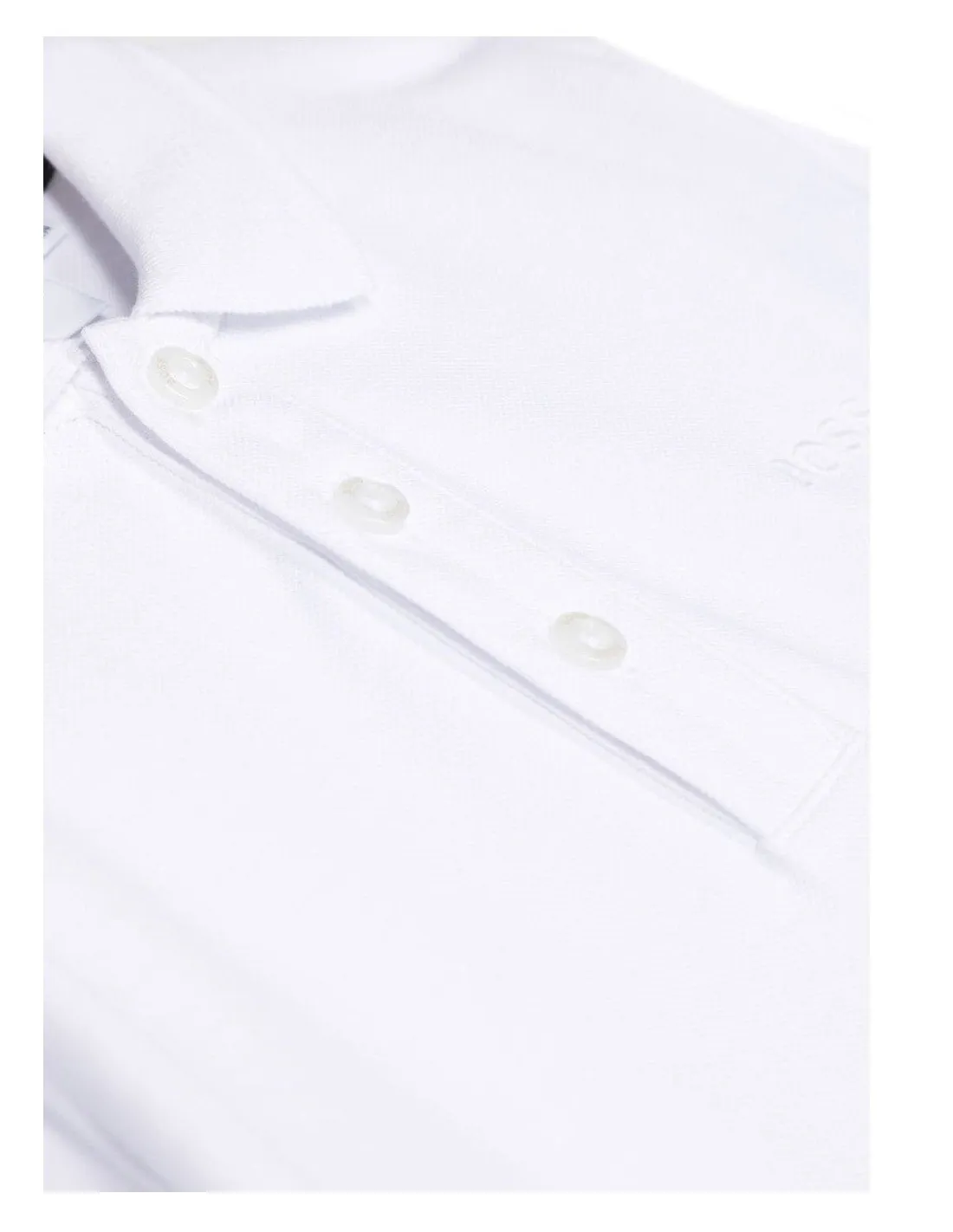 Hugo Boss White PE23 Junior Polo Shirt