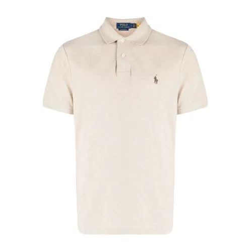 Polo Ralph Lauren Classic Polo Short Sleeve Shirt | Beige-710680784342 -kular fashion