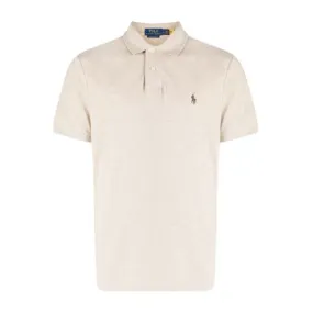 Polo Ralph Lauren Classic Polo Short Sleeve Shirt | Beige-710680784342 -kular fashion