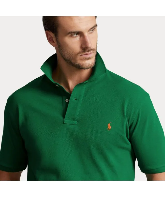 Polo Ralph Lauren Classic Slim Polo Shirt | green-710536856351