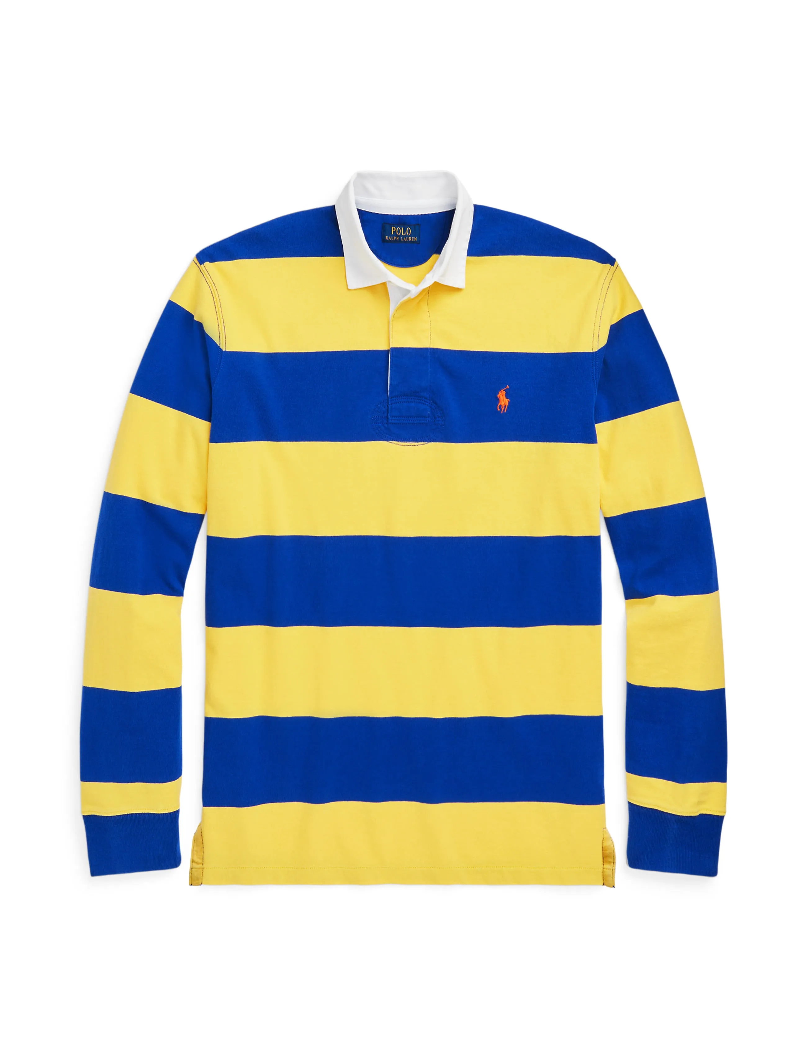 Polo Ralph Lauren Iconic Rugby Shirt Yellow/Royal