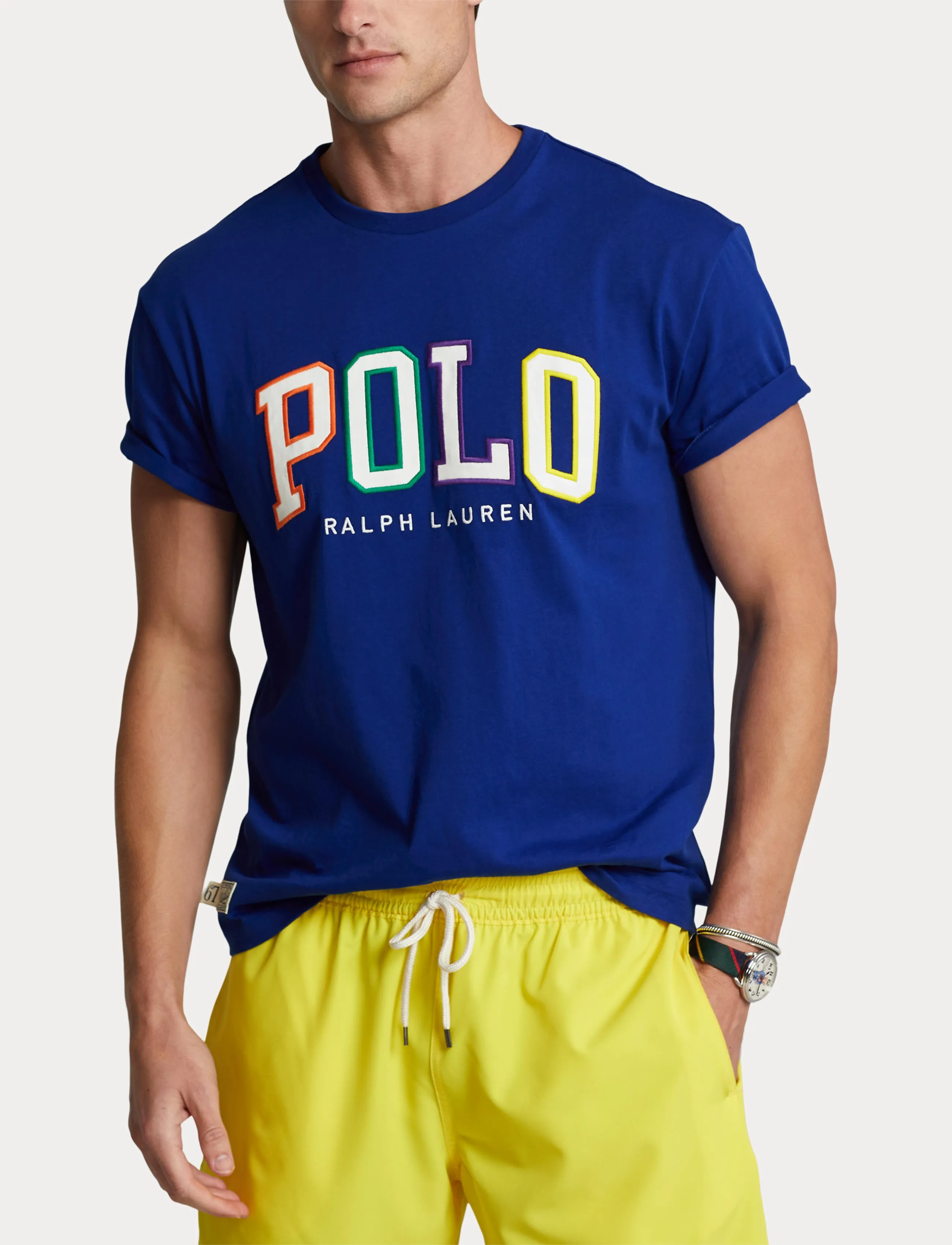 Polo Ralph Lauren Jersey T-Shirt Heritage Royal