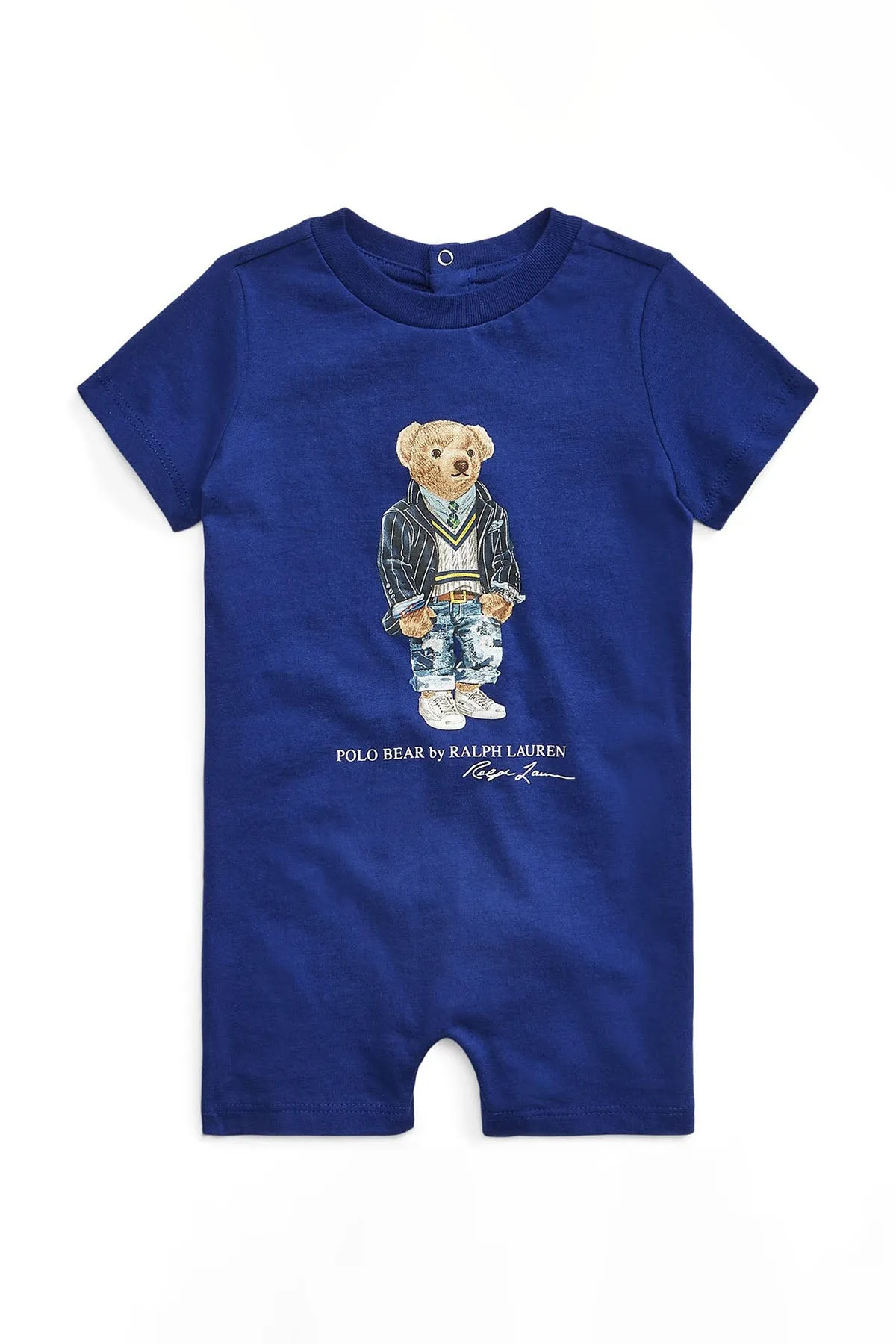 Polo Ralph Lauren Kids 6-9 Aylk Erkek Bebek Polo Bear Tulum