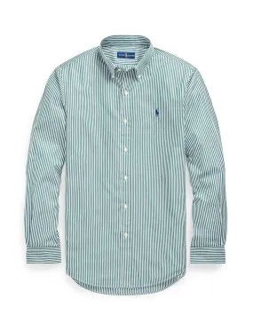 Polo Ralph Lauren LS Sport Shirt Pine/White