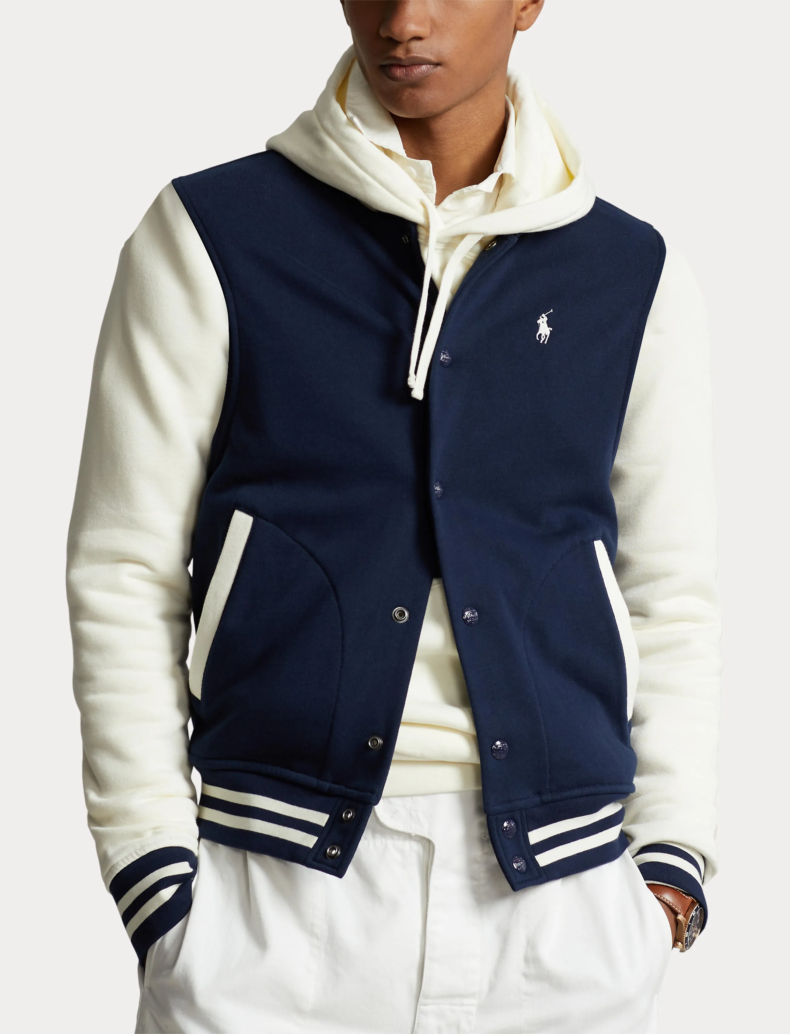 Polo Ralph Lauren LS Sweatshirt Navy/Cream