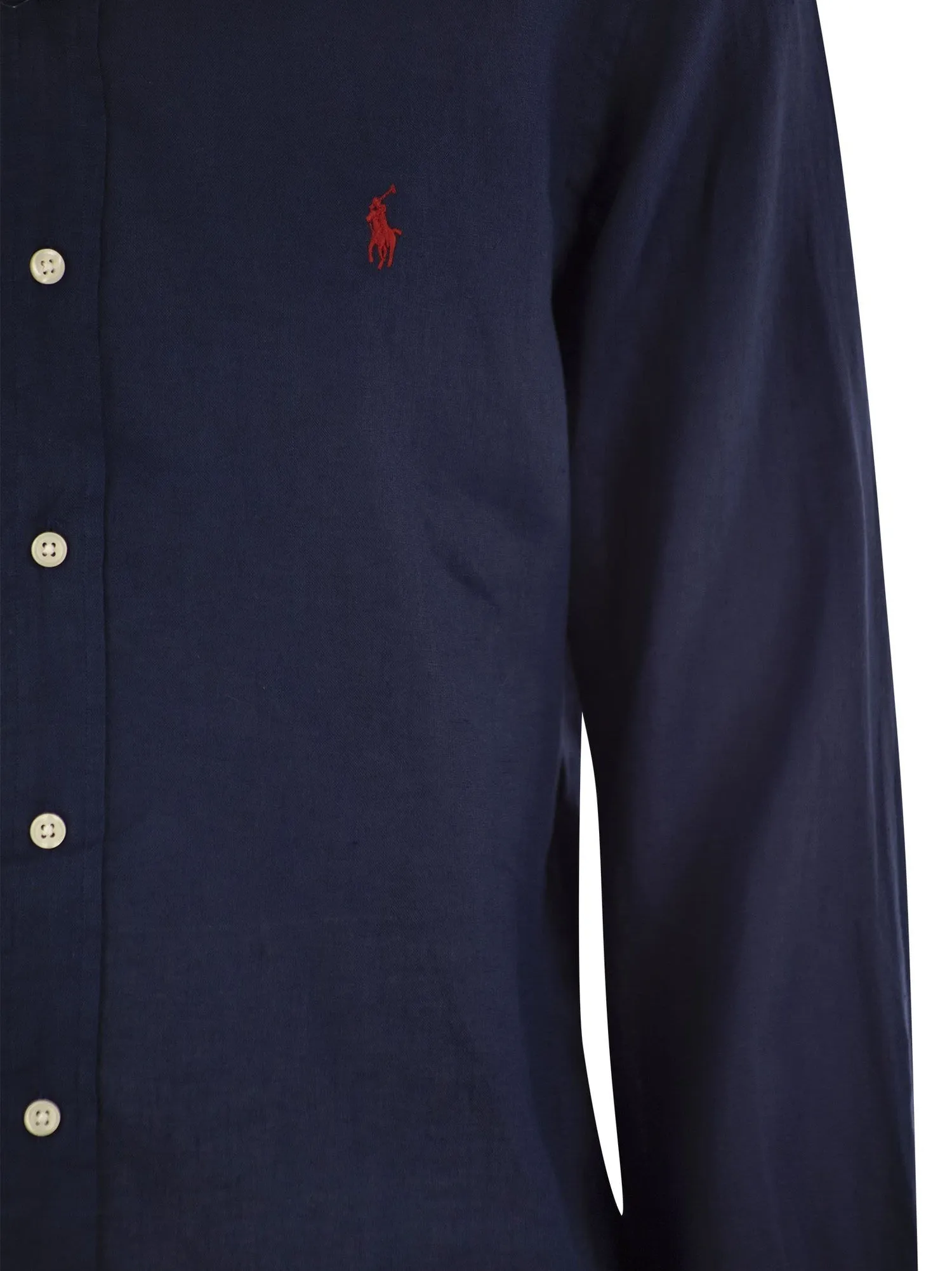 Polo Ralph Lauren    Polo Ralph Lauren Custom Fit Linen Shirt