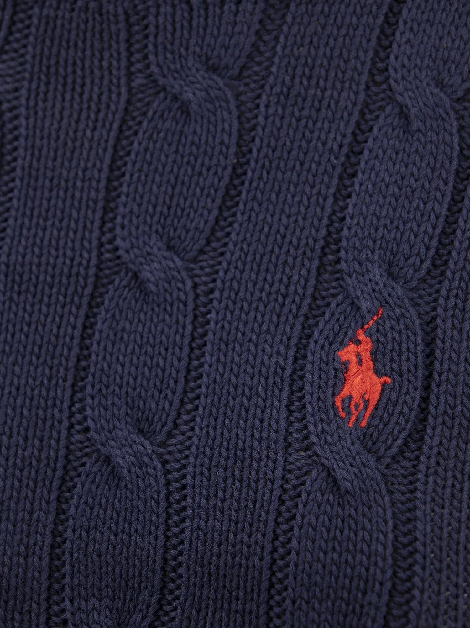 Polo Ralph Lauren    Polo Ralph Lauren Slim Fit Cable Knit