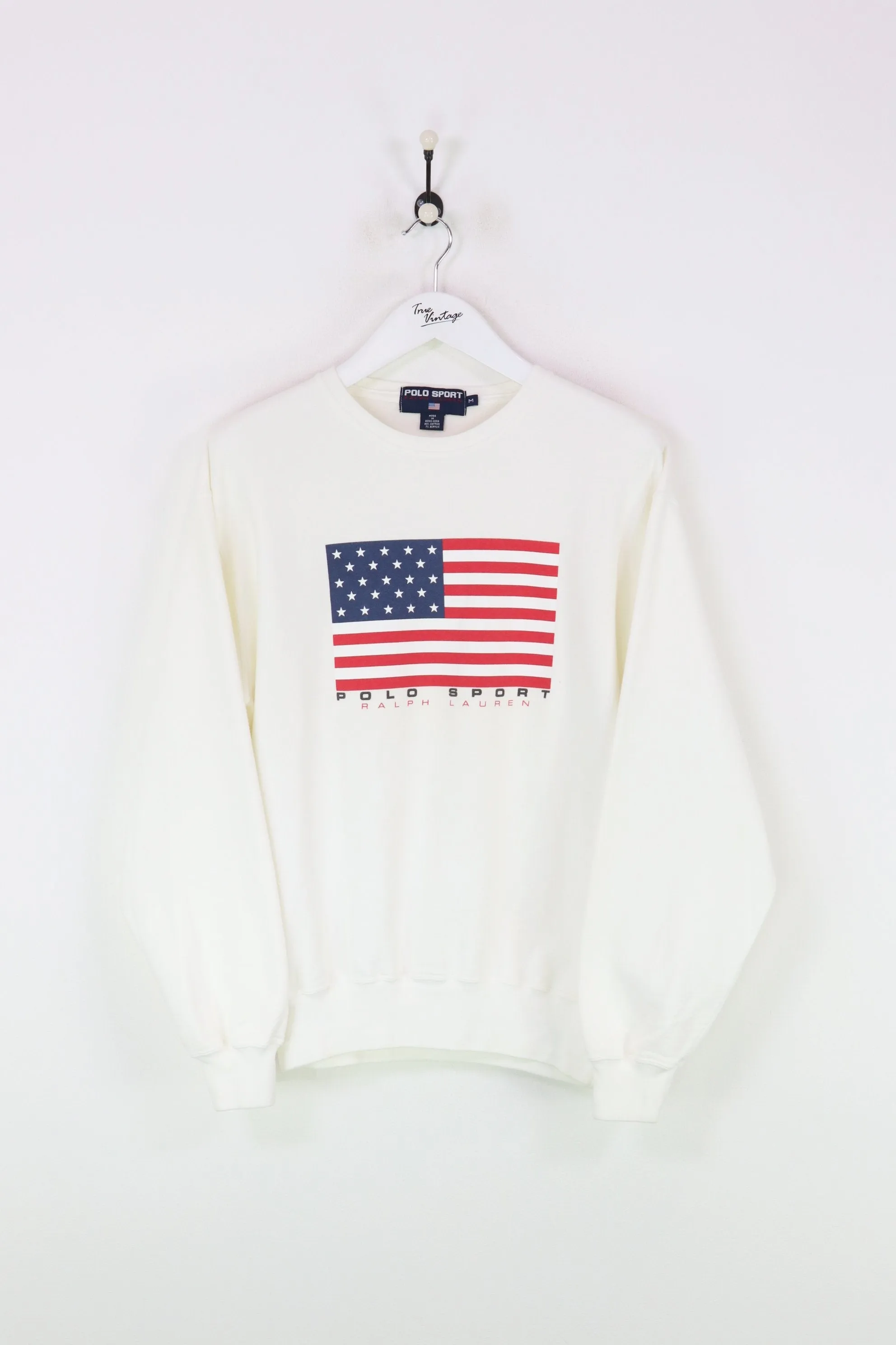 Polo Sport Sweatshirt White Large