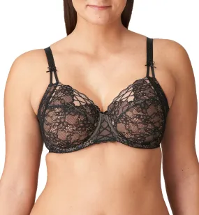 Full Cup Underwire Bra by PrimaDonna in Black