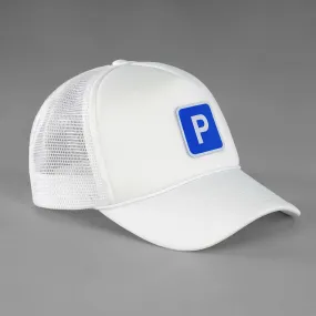 Push Positive White Trucker Hat