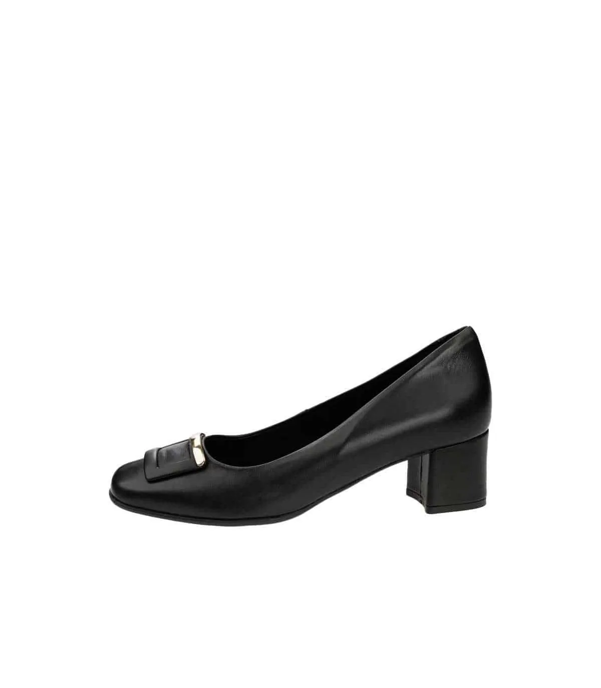 Ragazza Leather Heels- Black 043