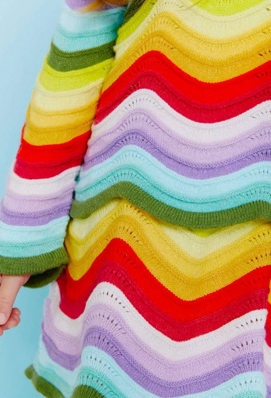 Rainbow Bright Knit Set