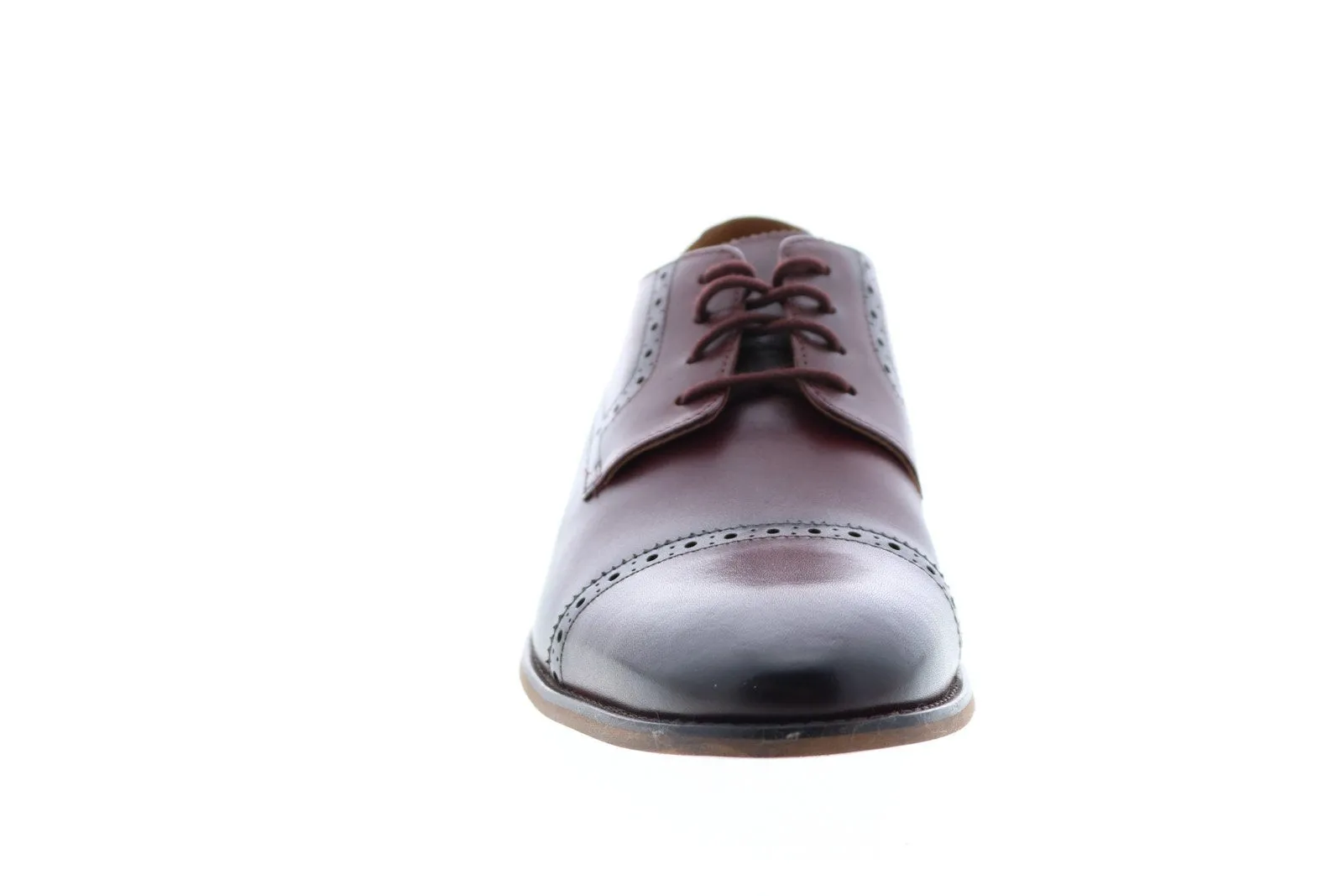 Red Cap Toe Oxfords for Men by Bostonian