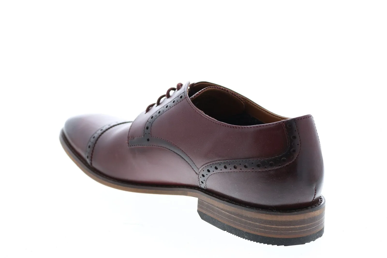 Red Cap Toe Oxfords for Men by Bostonian