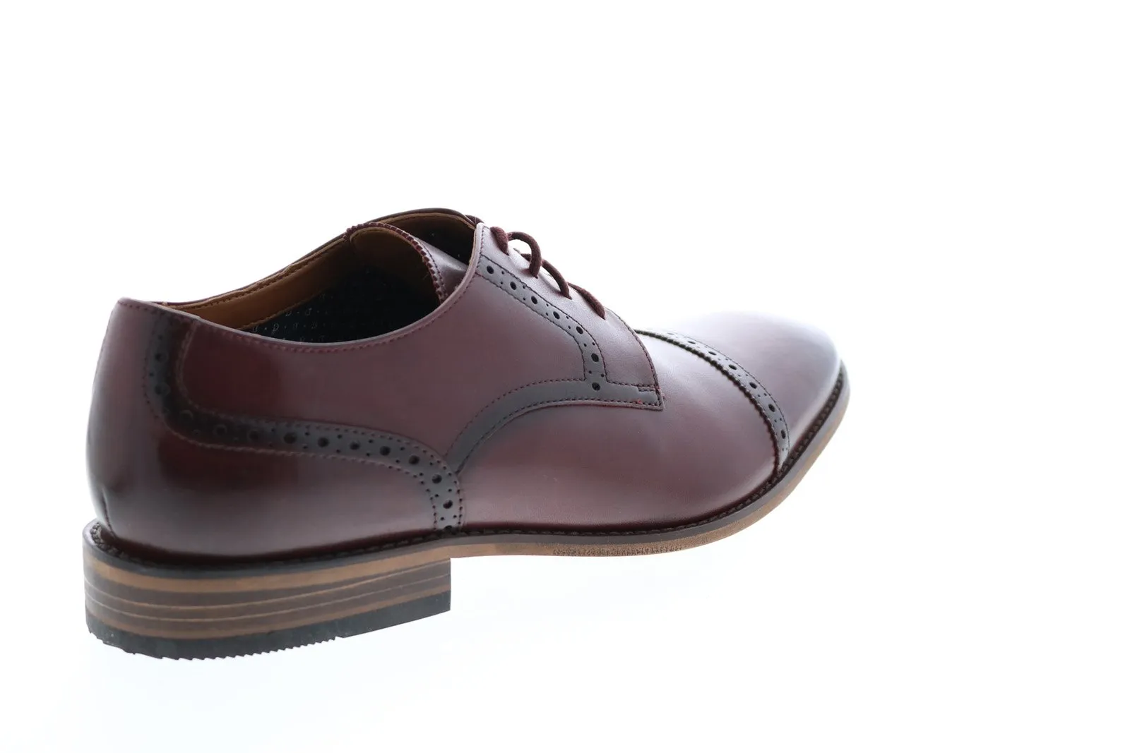 Red Cap Toe Oxfords for Men by Bostonian