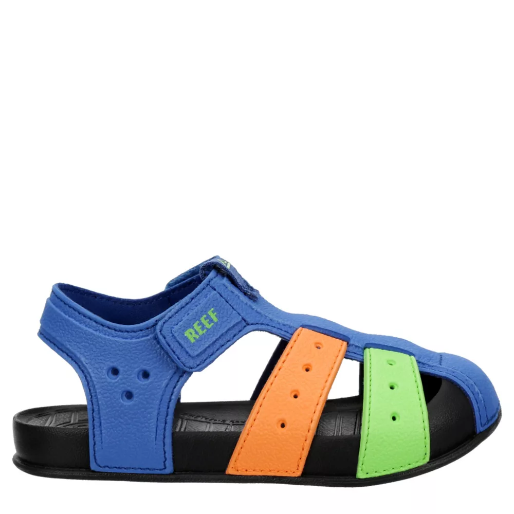 REEF  BOYS TODDLER-LITTLE KID LITTLE WATER BEACHY SANDAL