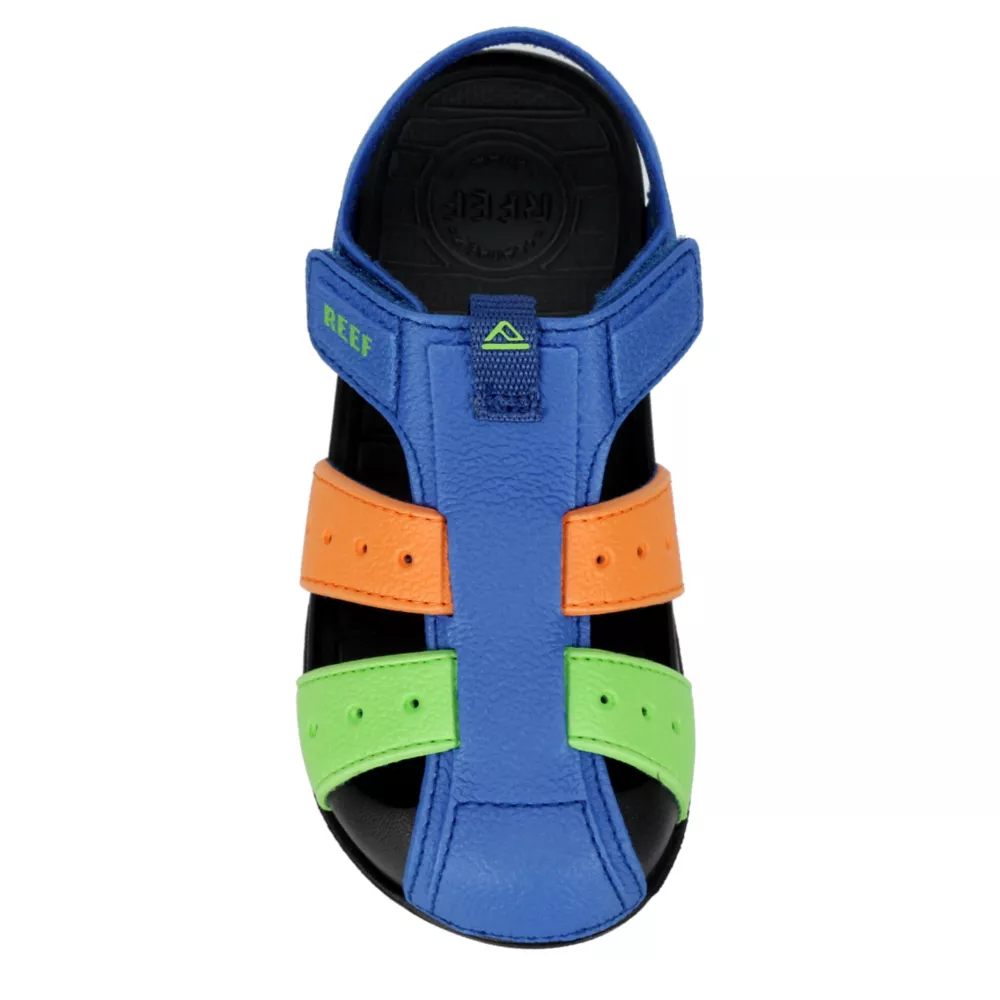 REEF  BOYS TODDLER-LITTLE KID LITTLE WATER BEACHY SANDAL