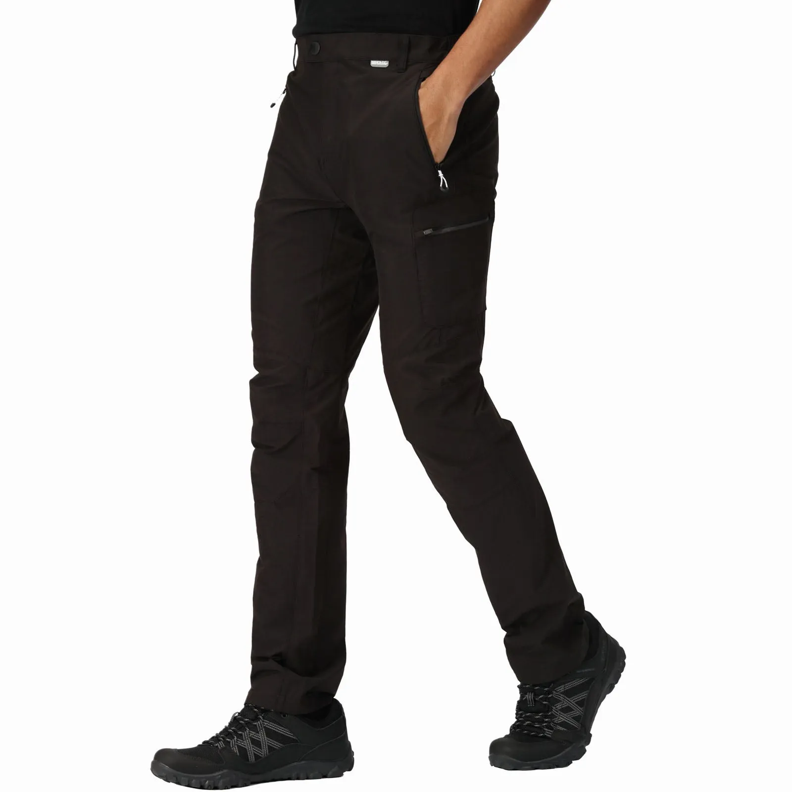 Regatta Mens Highton Water-Repellent UPF 40+ Walking Trousers