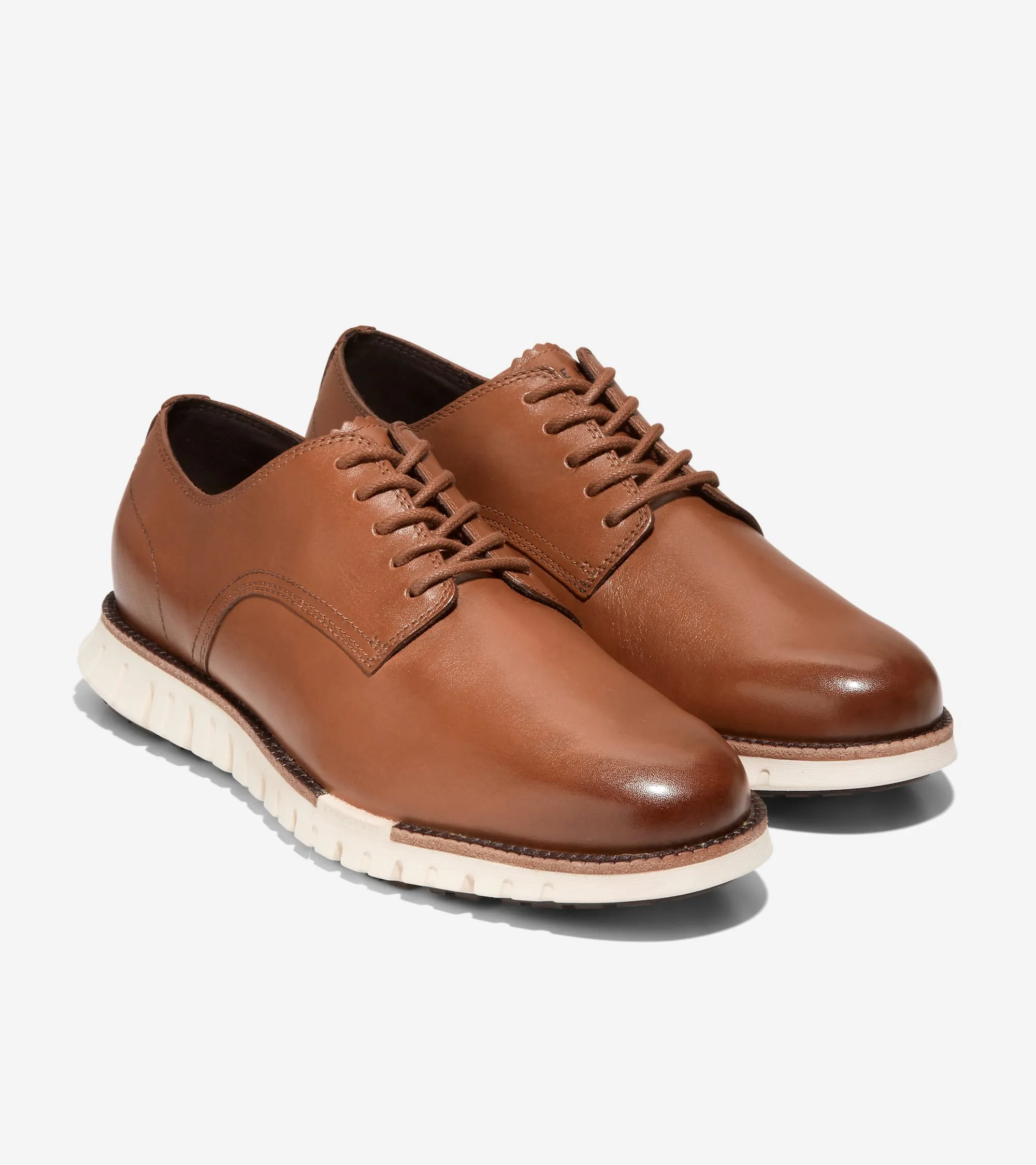 Remastered ZERØGRAND Plain Toe Oxfords