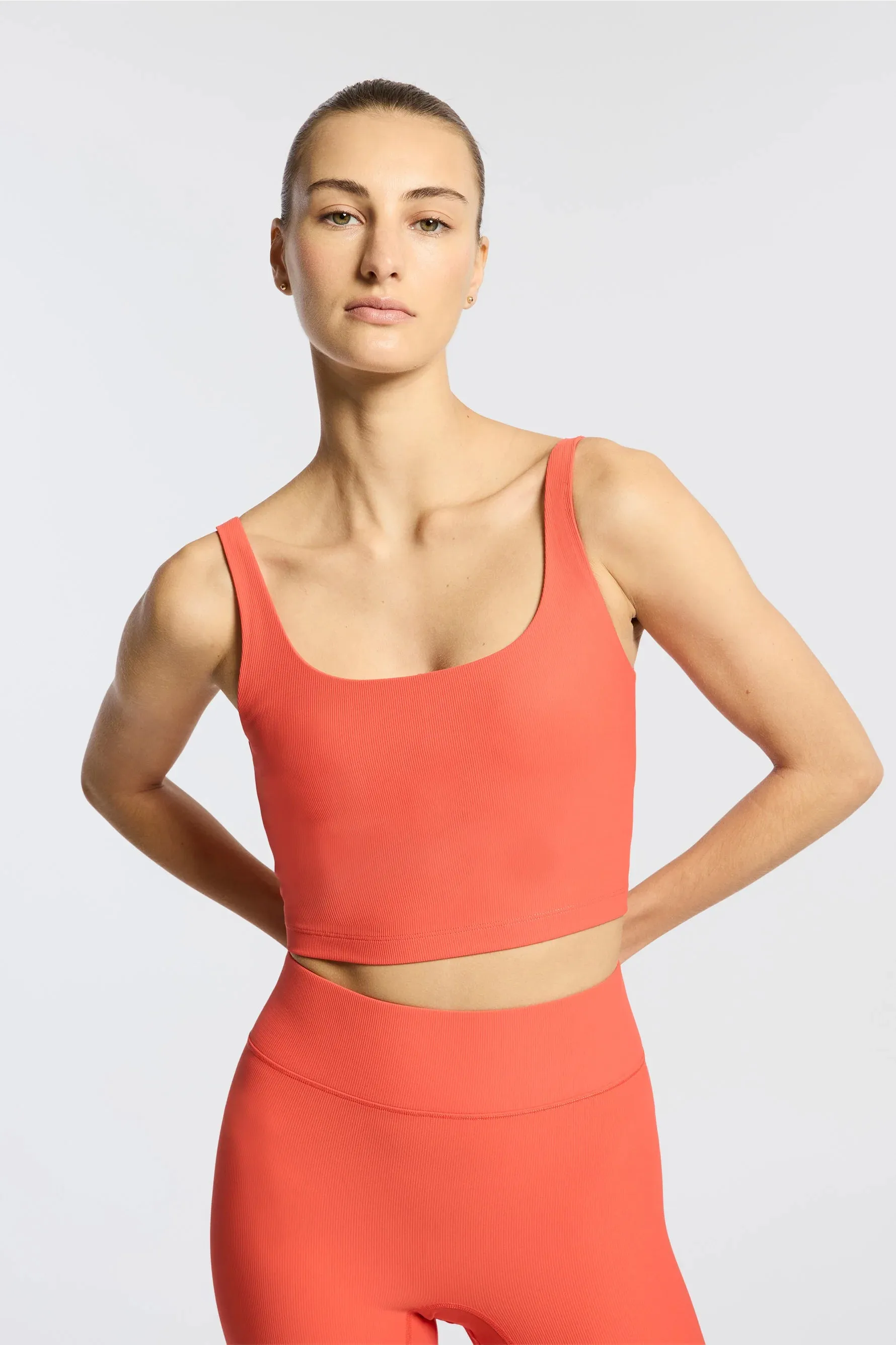 Rib Tempo Crop Bra