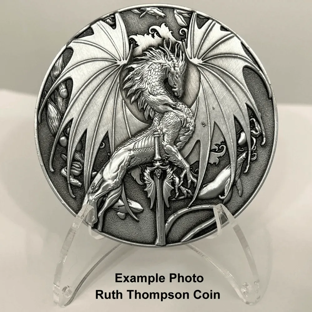 Ruth Thompson Dragonblades Coin Set