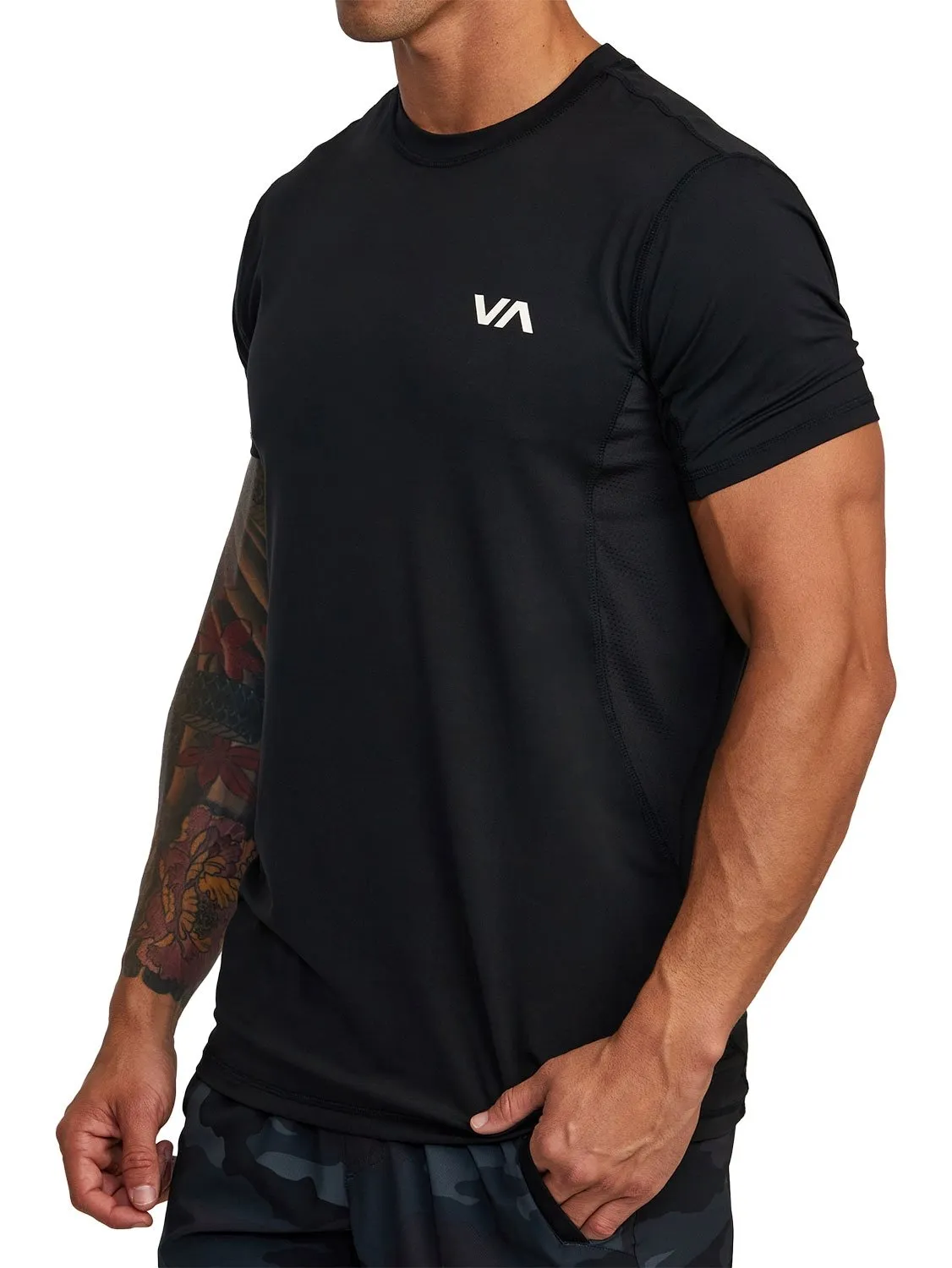 RVCA Men's Ventilated Sport Shirt