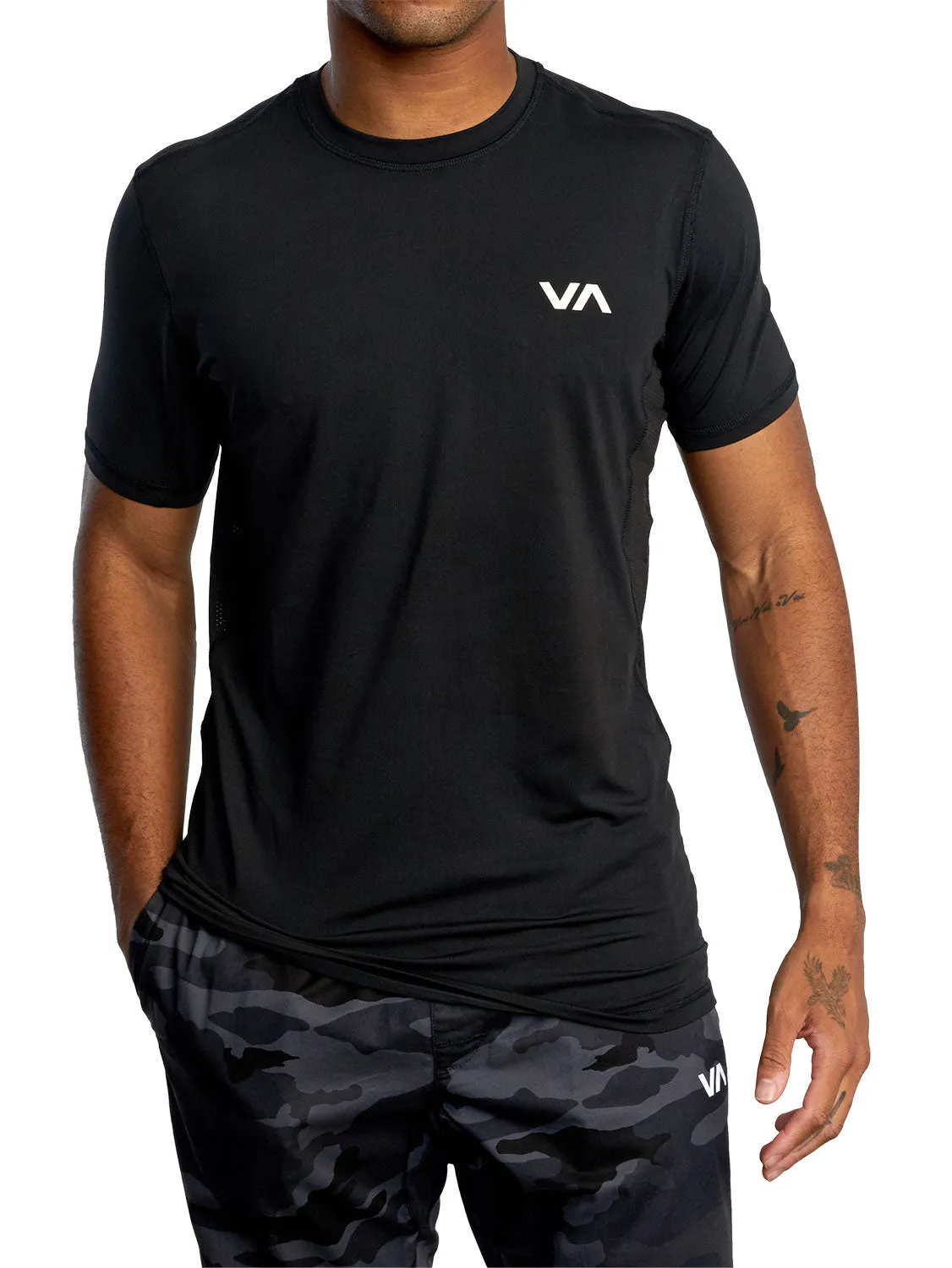 RVCA Men's Ventilated Sport Shirt